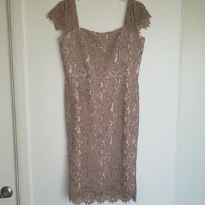 ROSS MAYER Lace Evening Dress